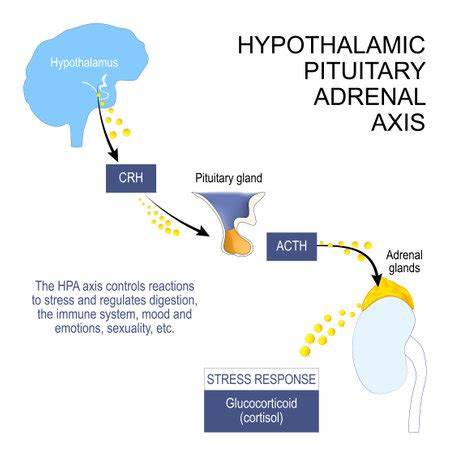 HPA Axis Stress Response Diagram