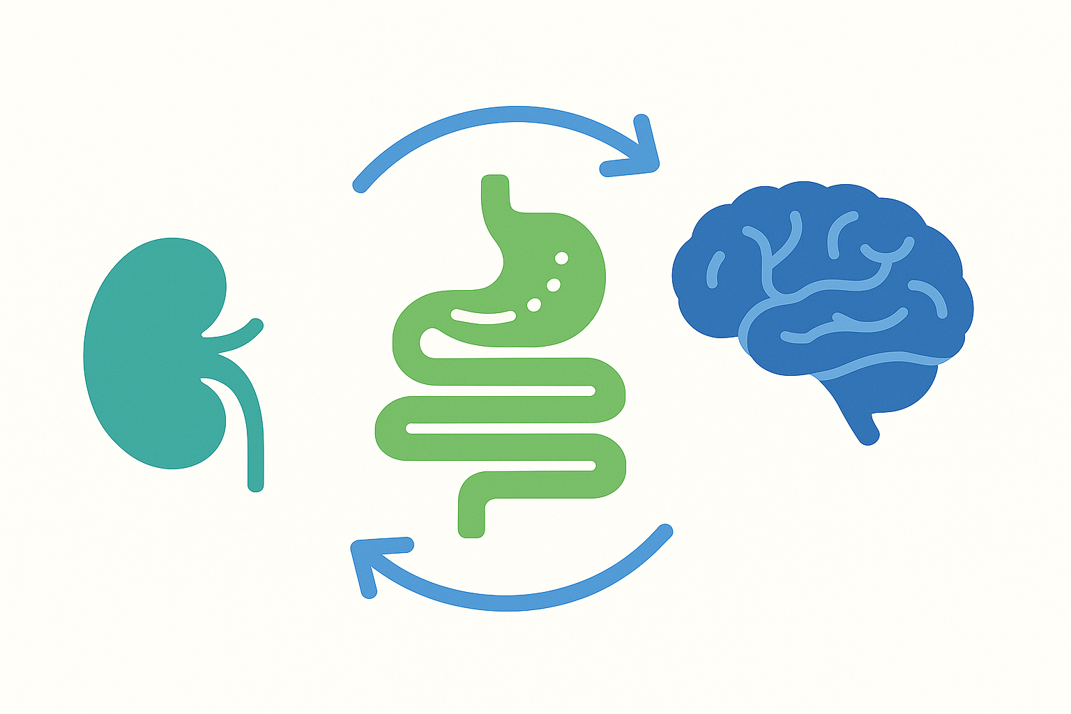 Kidney → gut → brain pathway thumbnail